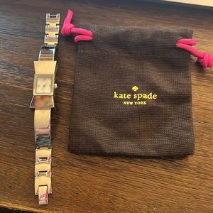 Kate Spade Silver Bow Watch
